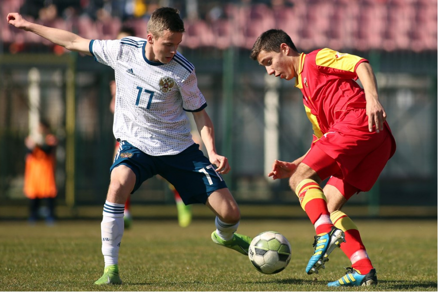 Сборная U-16: Бычков забил победный гол черногорцам