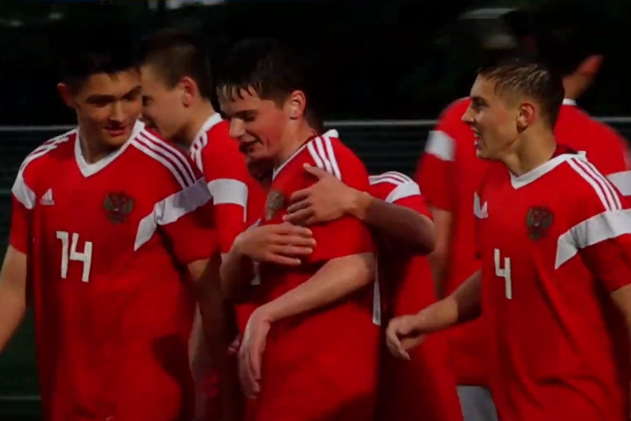 Ерофеев и Топинка забили первые голы за юношескую сборную U-15!