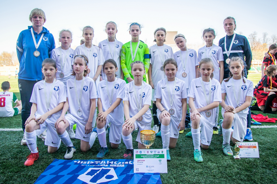 Команда девочек «Чертаново» 2012 г.р. – вице-чемпион турнира в Казани