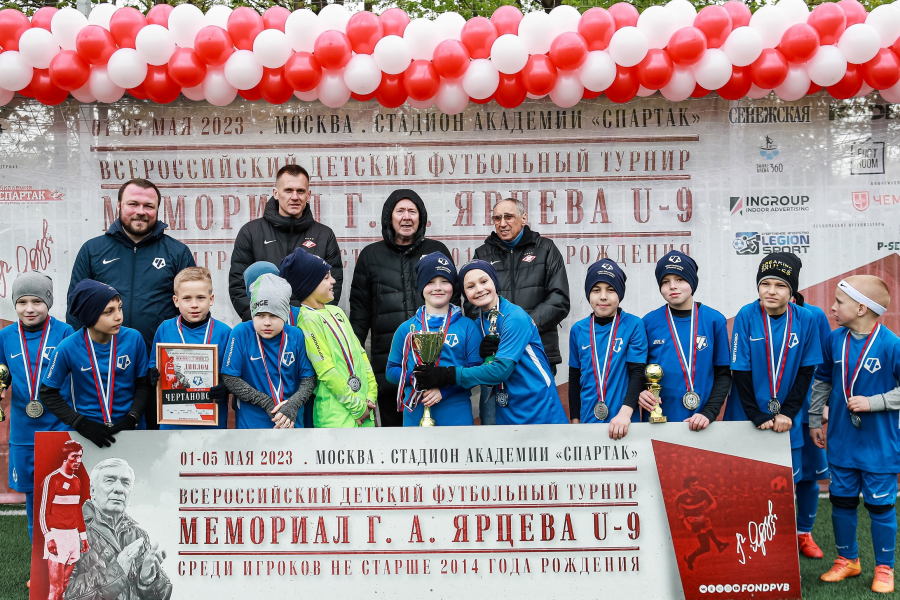 Команда мальчиков «Чертаново» 2014 г.р. – вице-чемпионы «Мемориала Ярцева»