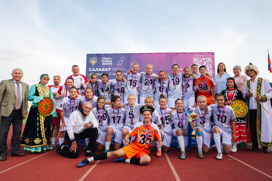 Женская сборная Москвы U-16 – победитель Спартакиады учащихся в Салавате!