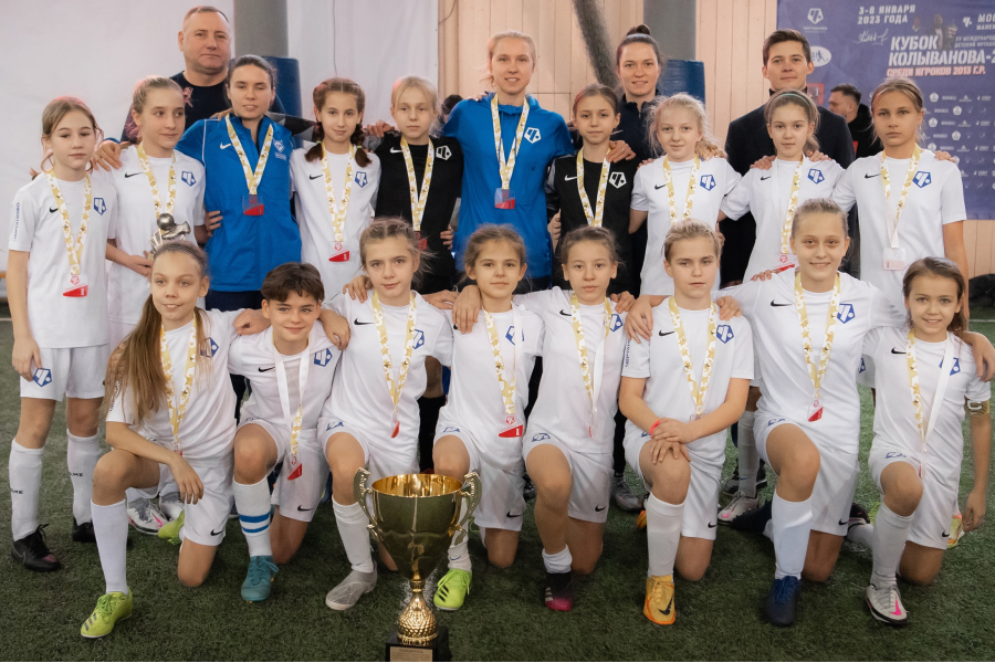 Команда «Чертаново» 2011 г.р. – победитель VI Международного женского турнира «Новогодний Кубок Чертаново» U-11!
